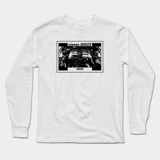 NISSAN 300ZX ENGINE Long Sleeve T-Shirt